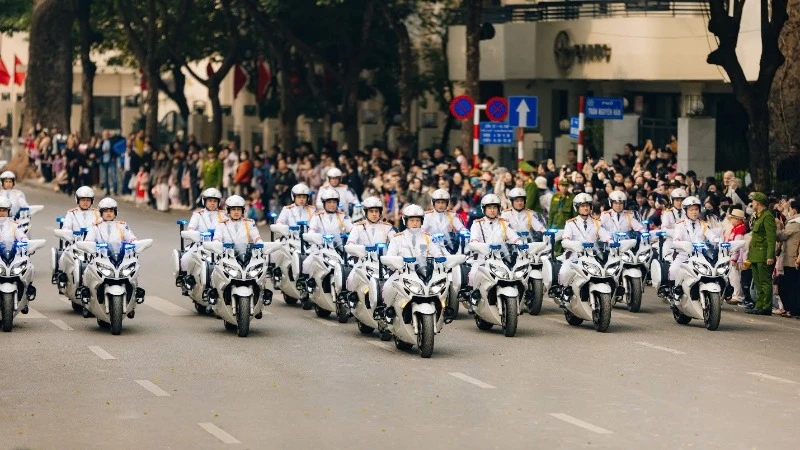 Gala âm nhạc “Vinh quang Công an nhân dân Việt Nam” tổ chức tại thành phố mang tên Bác